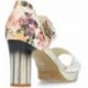 ZAPATOS CON TACÓN LAURA VITA HICAO0523 FLORAL_BEIGE