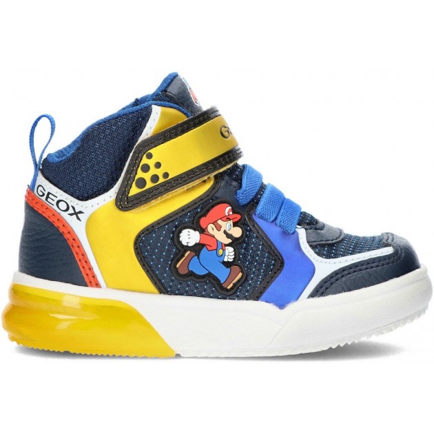 BASKETS GEOX SUPER MARIO J169YD ROYAL BASKETS GEOX SUPER MARIO J169YD ROYAL