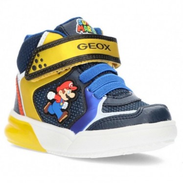 BASKETS GEOX SUPER MARIO J169YD ROYAL