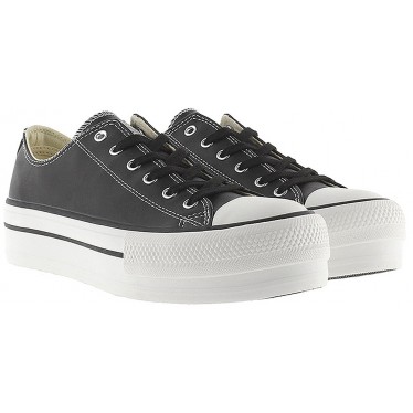 DEPORTIVA VICTORIA TRIBU 1061106 DOBLE EFECTO PIEL NEGRO