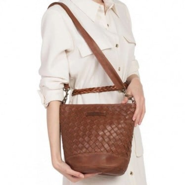 BOLSO PIKOLINOS FAURA WHA-532 COGNAC