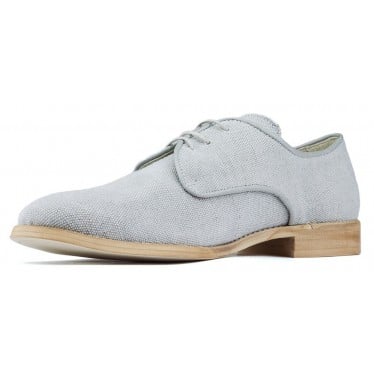 ZAPATOS OCA LOCA BLUCHER LINO GRIS