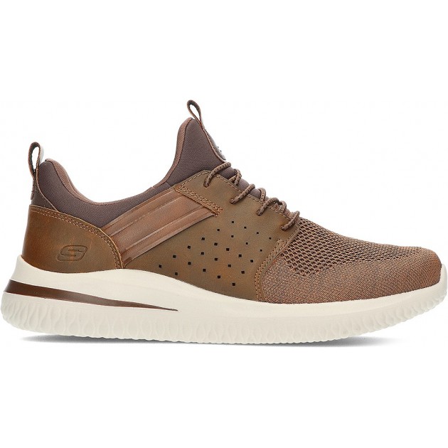 DEPORTIVA SKECHERS DELSON 3.0 CICADA 210238 MARRON DEPORTIVA SKECHERS DELSON 3.0 CICADA 210238 MARRON