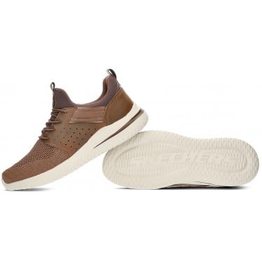 DEPORTIVA SKECHERS DELSON 3.0 CICADA 210238 MARRON