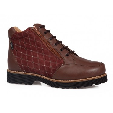 BOTINES CALZAMEDI W 0713 MARRON