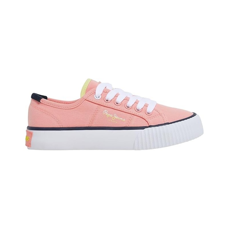 DEPORTIVA PEPE JEANS OTTIS BASIC G PGS30605 PASTEL_ORANGE