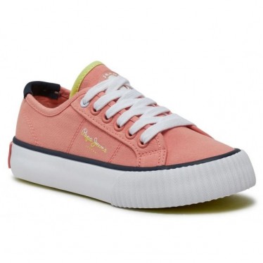 DEPORTIVA PEPE JEANS OTTIS BASIC G PGS30605 PASTEL_ORANGE