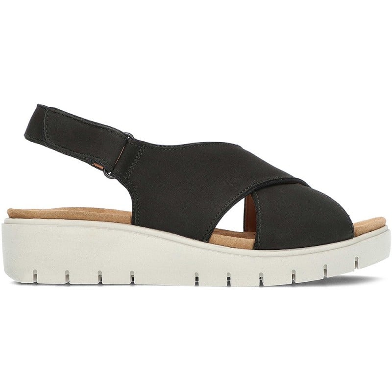 SANDALIAS CLARKS UN KARELY SUN BLACK