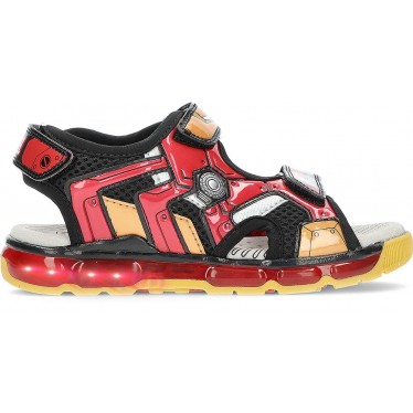 SANDALIAS DE IRONMAN GEOX J350QB RED