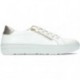 ZAPATOS FLUCHOS D8507 NATURAL VIP BLANCO