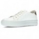 ZAPATOS FLUCHOS D8507 NATURAL VIP BLANCO