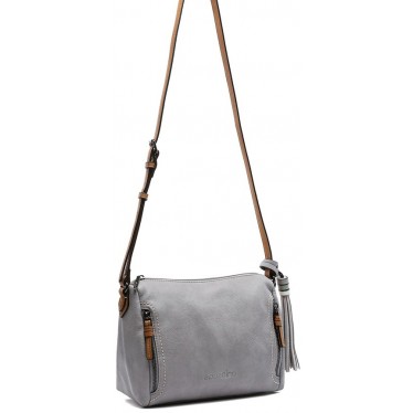 BANDOLERA ABBACINO CON BORLA 80569 GRIS