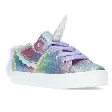 ZAPATILLAS CONGUITOS GLITTER UNICORNIO 30212 MULTICOLOR