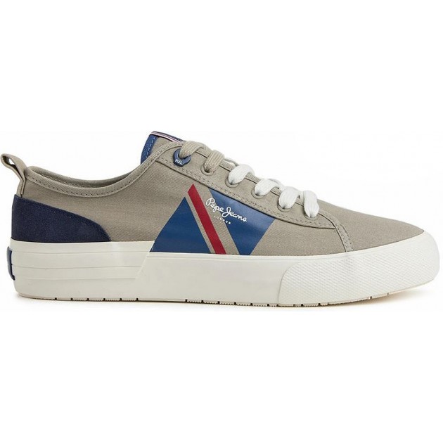 ZAPATILLAS PEPE JEANS ALLEN FLAG PMS30903 STONE ZAPATILLAS PEPE JEANS ALLEN FLAG PMS30903 STONE