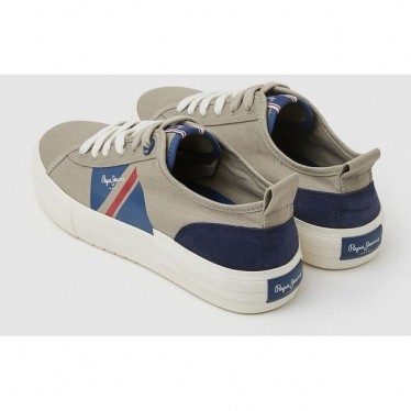 ZAPATILLAS PEPE JEANS ALLEN FLAG PMS30903 STONE