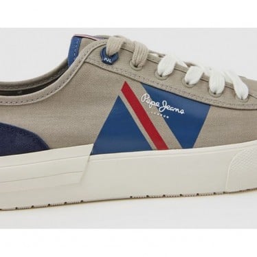 ZAPATILLAS PEPE JEANS ALLEN FLAG PMS30903 STONE