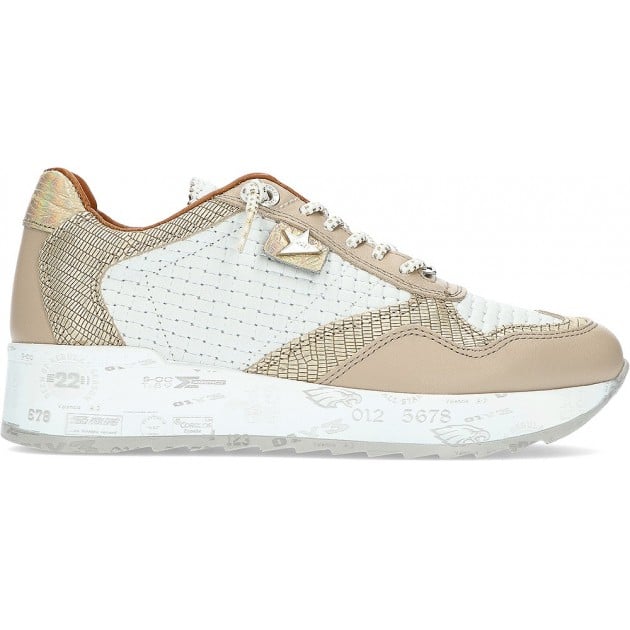 ZAPATILLAS CETTI C848SRA BLANCO_TAUPE ZAPATILLAS CETTI C848SRA BLANCO_TAUPE