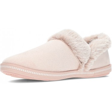 PANTUFLA SKECHERS COZY CAMPFIRE FRESH TOAST 167219 BLUSH