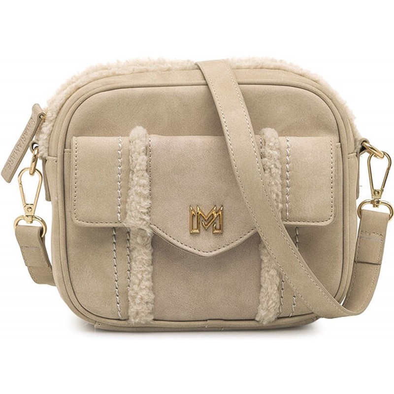 BANDOLERA MARIAMARE SAGE MINI BEIGE