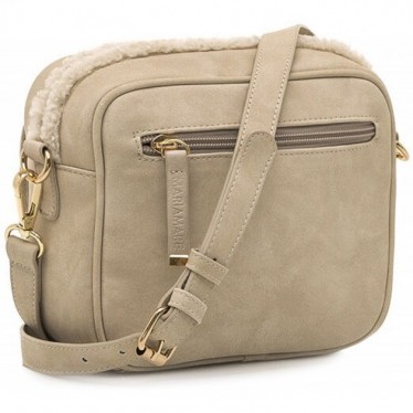 BANDOLERA MARIAMARE SAGE MINI BEIGE