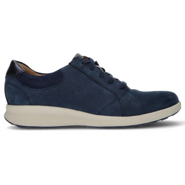 ZAPATILLAS CLARKS UN ADORN LACE NAVY