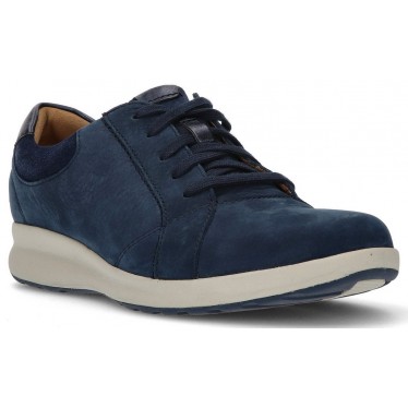 ZAPATILLAS CLARKS UN ADORN LACE NAVY