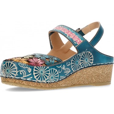 SANDALIAS LAURA VITA FACSCINEO0121 AZUL_FLORAL