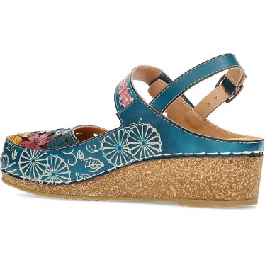 SANDALIAS LAURA VITA FACSCINEO0121 AZUL_FLORAL