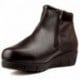 BOTINES DTORRES THAIS CREMALLERA MARRON
