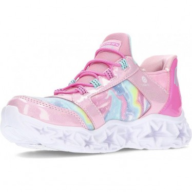 DEPORTIVA CON LUZ SKECHERS GALAXY LIGHTS 303707L PINK_RAINBOW