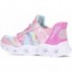 DEPORTIVA CON LUZ SKECHERS GALAXY LIGHTS 303707L PINK_RAINBOW