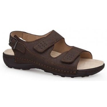 SANDALIAS CALZAMEDI BECHAMP MARRON