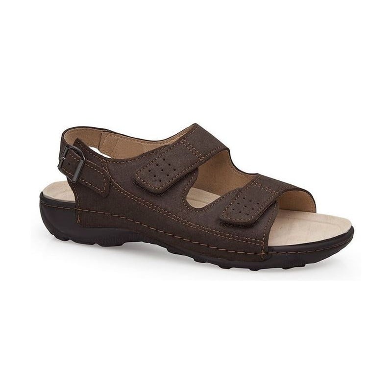 SANDALIAS CALZAMEDI BECHAMP MARRON