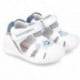 SANDALIAS BIOMECANICS PRIMEROS PASOS TWINS 242123-A BLANCO