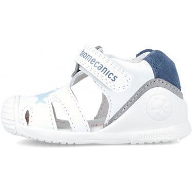 SANDALIAS BIOMECANICS PRIMEROS PASOS TWINS 242123-A BLANCO