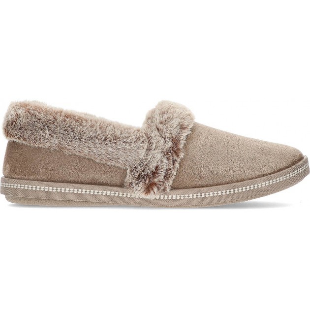 PANTUFLA SKECHERS COZY CAMPFIRE TEAM TOASTY 32777 TAUPE PANTUFLA SKECHERS COZY CAMPFIRE TEAM TOASTY 32777 TAUPE