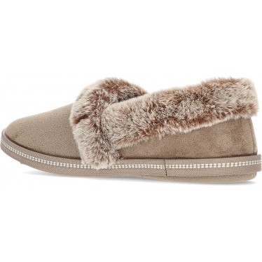 PANTUFLA SKECHERS COZY CAMPFIRE TEAM TOASTY 32777 TAUPE