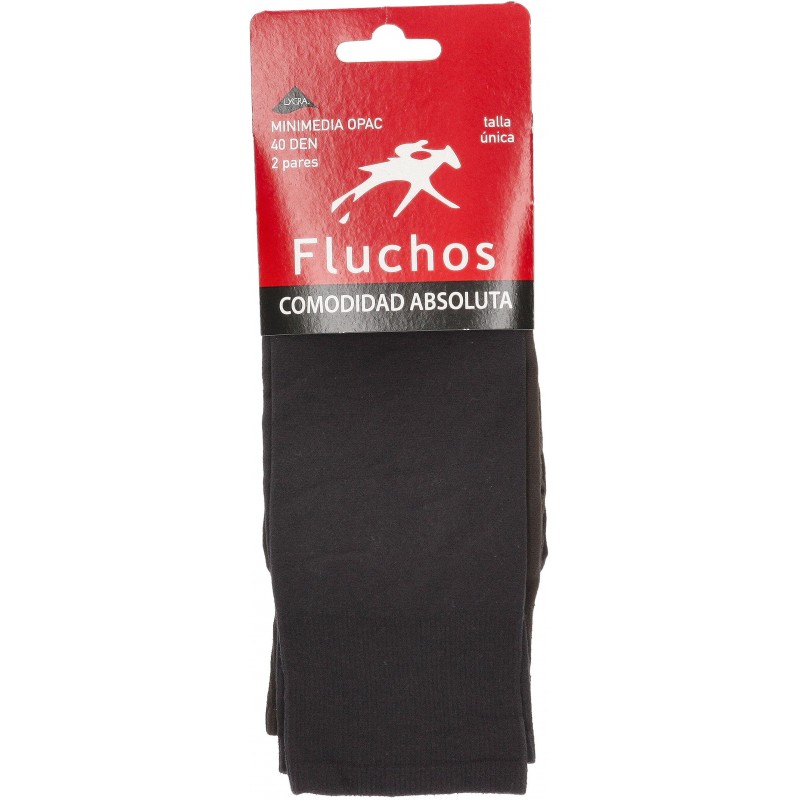 MEDIAS LARGAS FLUCHOS CA005 BLACK_BROWN