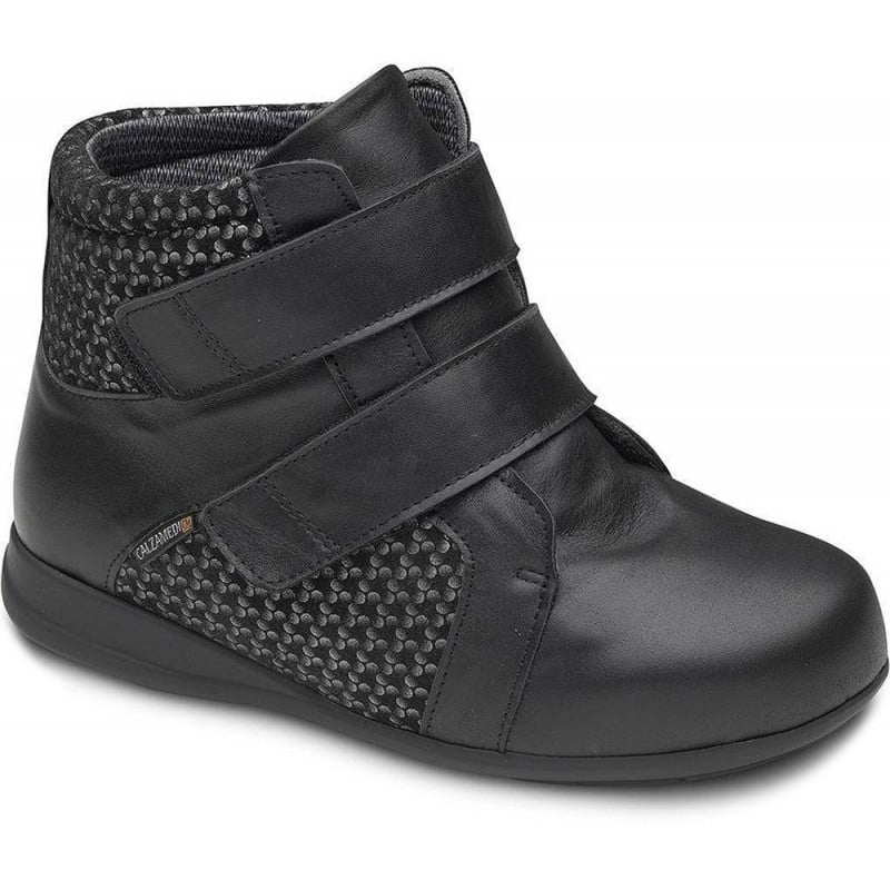 BOTA ORTOPÉDICA CALZAMEDI ESPECIAL DIABETICO 0796 W BLACK