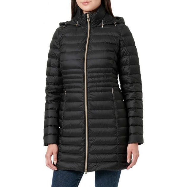 ABRIGO GEOX W JAYSEN LONG W3625C BLACK ABRIGO GEOX W JAYSEN LONG W3625C BLACK