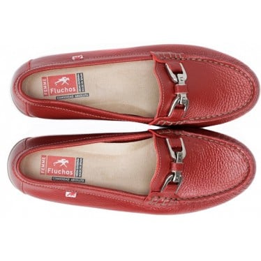 MOCASINES FLUCHOS BRUNI FLOTER F0804 ROJO