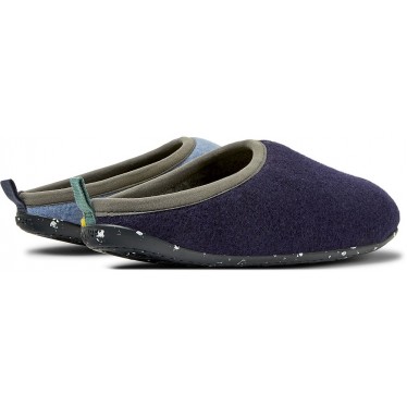PANTUFLAS CAMPER TWINS K100824 NAVY