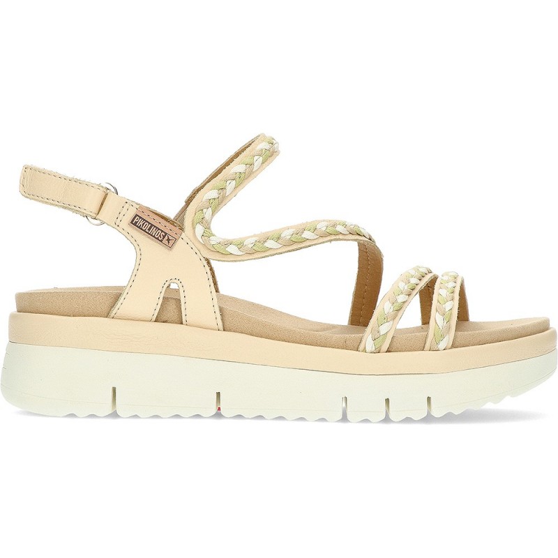 SANDALIAS PIKOLINOS PALMA W4N-0526 CREAM