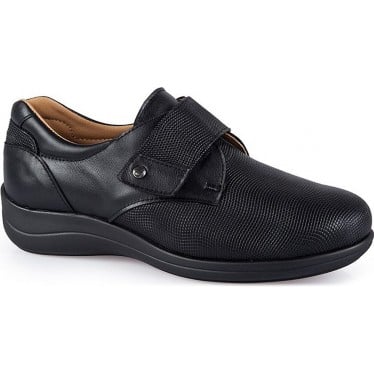 ZAPATOS CALZAMEDI CASUAL W 0773 NEGRO