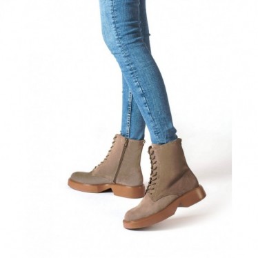BOTINES WONDERS ICON B-8206 TAUPE