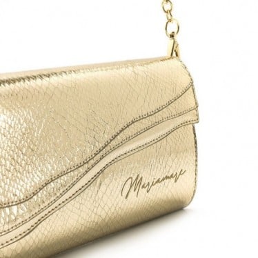 BOLSOS MARIAMARE WAVY ORO