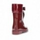 BOTAS DE AGUA CAMPERA CHAROL W10114 BURDEOS