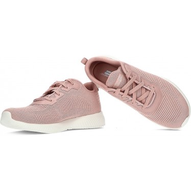 DEPORTIVA SKECHERS BOBS SPORT SQUAD TOUGH TALK 32504 BLUSH
