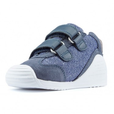 BOTINES BIOMECANICS BEBE AYRA VAQUERO_NAVY