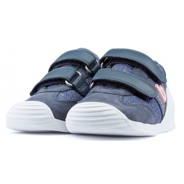 BOTINES BIOMECANICS BEBE AYRA VAQUERO_NAVY